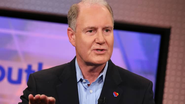Southwest CEO Gary Kelly says he's hopeful for an agreement on more airline aid