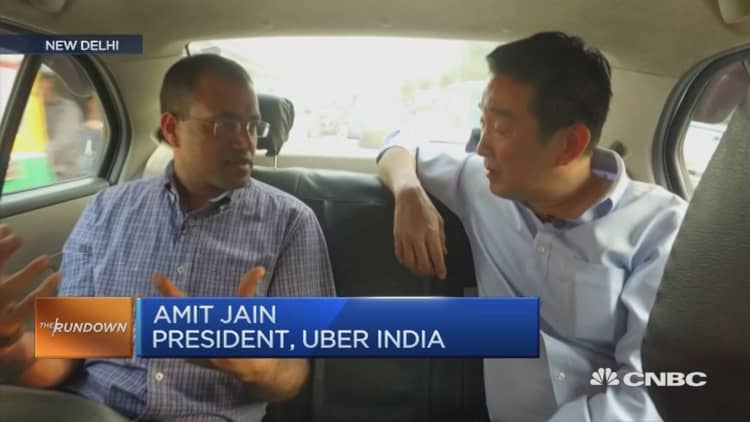 India is Uber's second biggest market