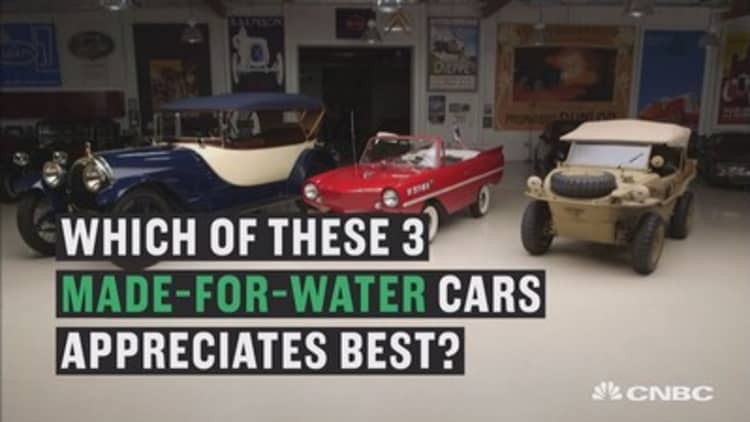 Jay Leno reveals which of these 3 made-for-water cars has appreciated best