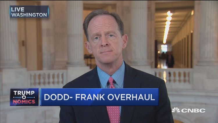 Sen. Toomey: Dodd-Frank is a disaster