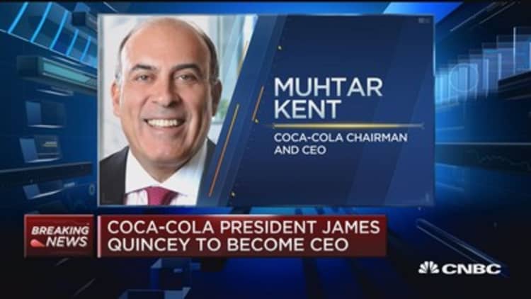 Muhtar Kent to step down as Coca-Cola CEO