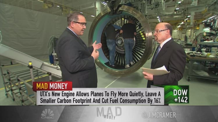 United Technologies CEO talks competition and Boeing with Jim Cramer