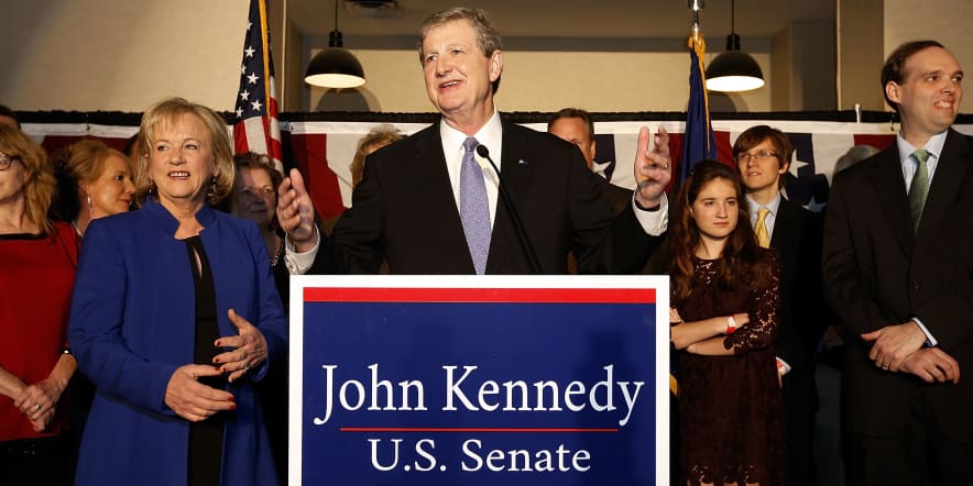 Republican John Kennedy wins Louisiana senate race in runoff election