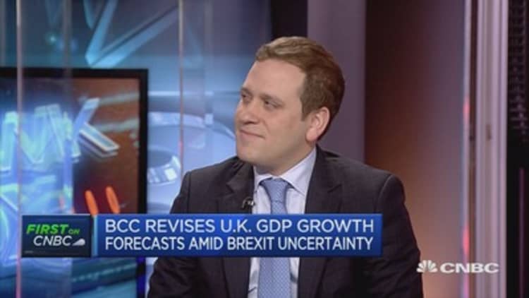 UK vulnerable to rapid changes in economic conditions: BCC 