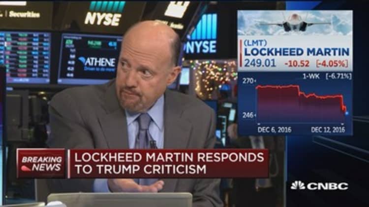 Lockheed Martin responds to Trump criticism