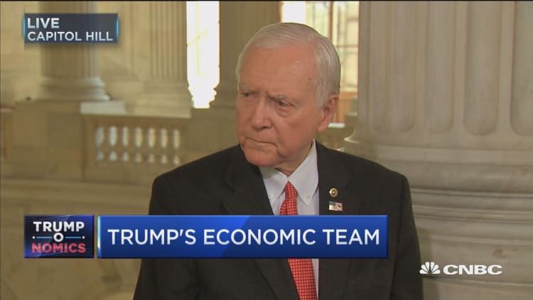 Sen. Hatch: Our tax situation is 'stupid'