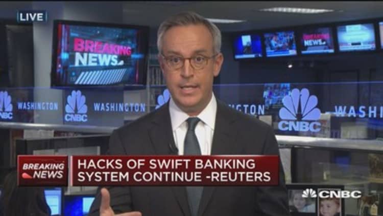 Hacks of Swift banking system continue: Reuters