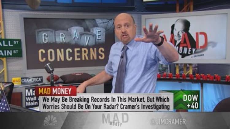 Cramer fears the market is whistling past the graveyard — Trump could spook money managers