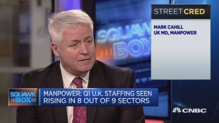 UK hiring prospects continue to strengthen: Manpower UK