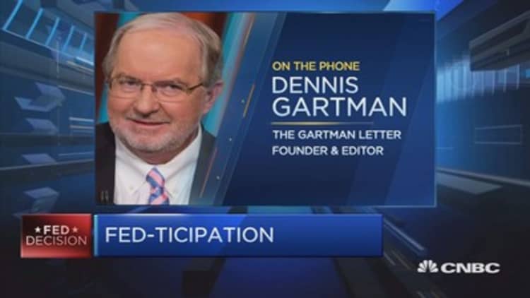 Gartman: Data show Fed needs to tighten more aggressively