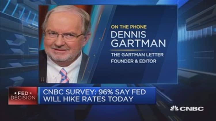 Abundantly clear that wage pressures are beginning: Gartman  