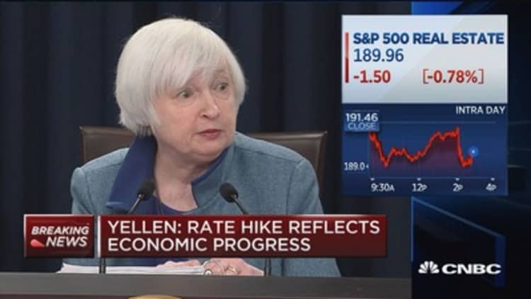 Yellen: Hike is a vote of confidence in the economy
