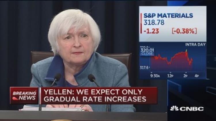 Yellen: Fiscal policy not obviously needed for full employment