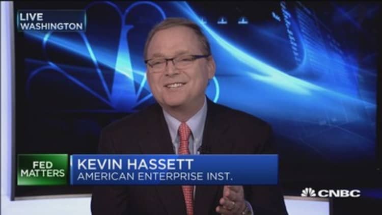 Fed hikes rates but didn't change forecast: Kevin Hassett