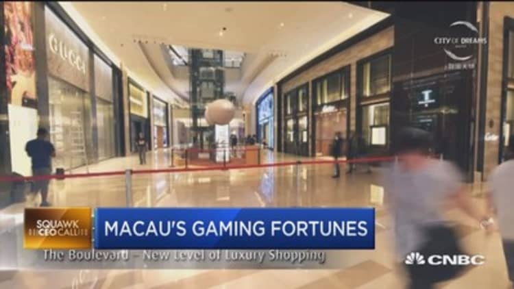Macau's big bet on gaming