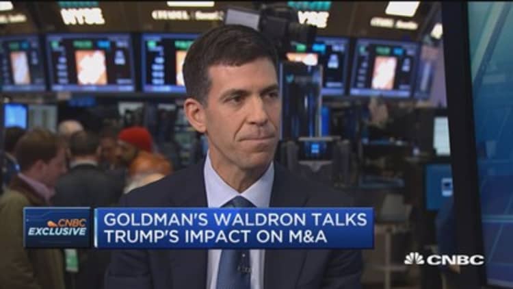 Goldman's Waldron: More big deals in 2017