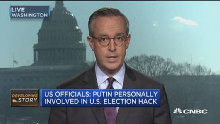 US officials: Putin personally involved US election hack