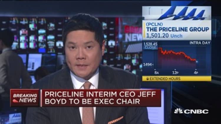 Priceline's new CEO, Dow to convert stock