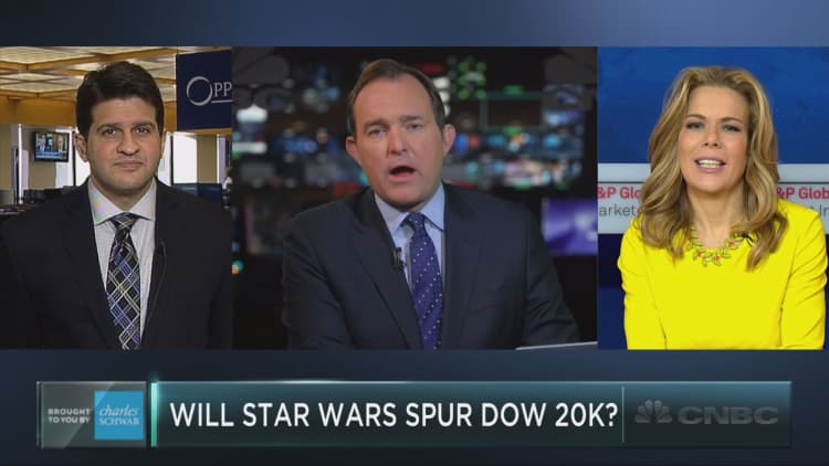 Could Star Wars drive the Dow to 20,000?