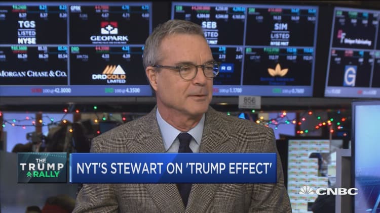 NYT's Stewart: 'Ignore Trump' for market strategies