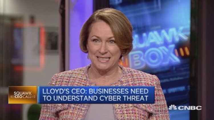 Businesses need to understand cyber threat: Lloyd’s of London CEO