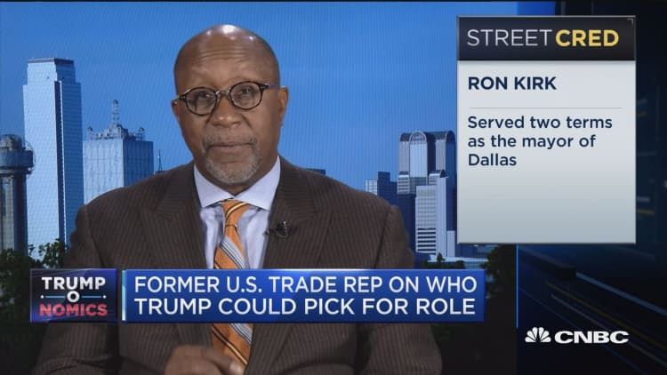 Fmr. U.S. Trade Rep. on who Trump could pick for role