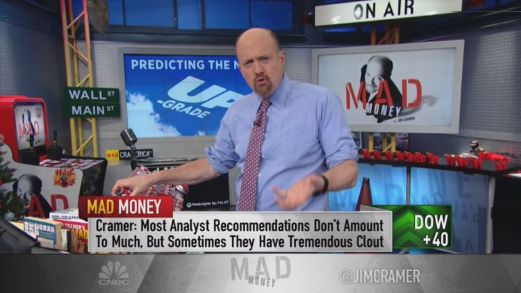 Cramer says now is the analyst 'sweet spot' for you to make a move