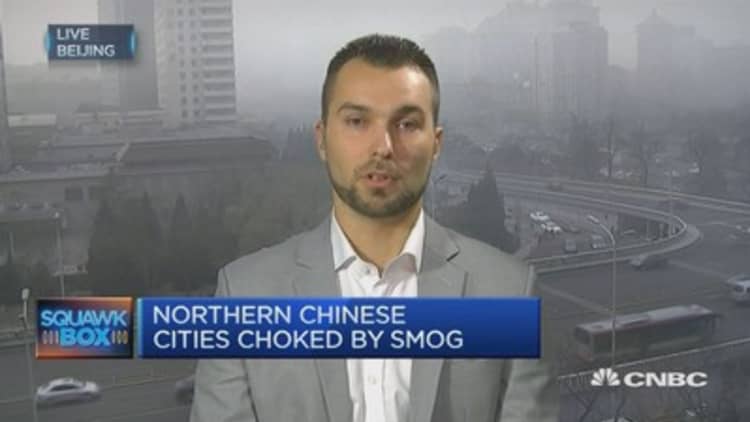 Why northern China is clouded in smog