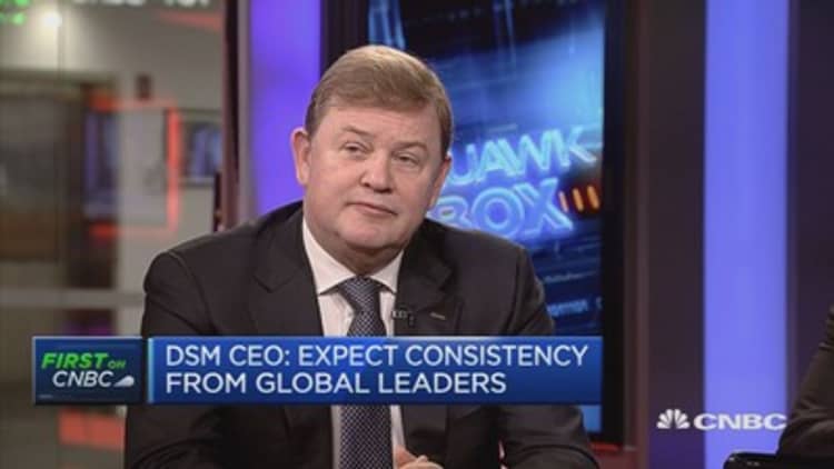 DSM CEO: See great opportunities in the US 