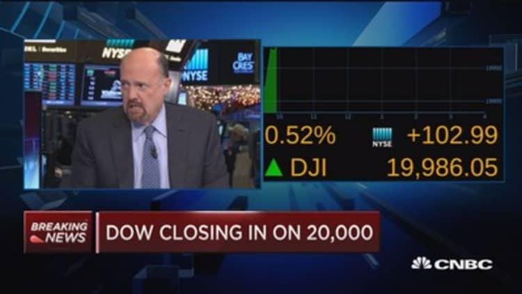 Dow 20K would bring out sellers