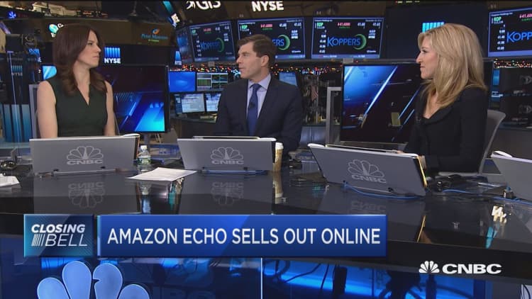 Amazon Echo sells out online