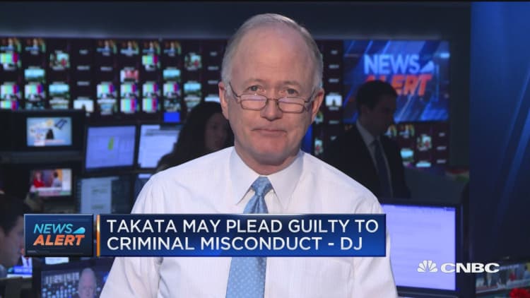 Takata may plead guilty to criminal misconduct -DJ