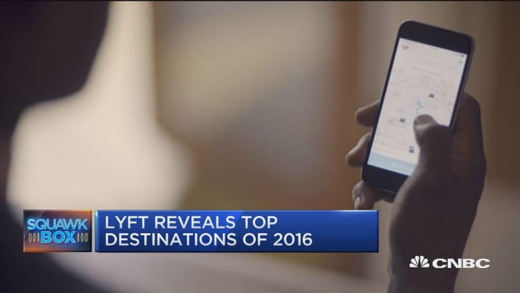 Executive Edge: Lyft's top 2016 destinations