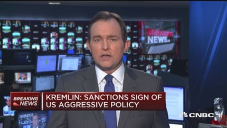 Kremlin: US sanctions unlawful
