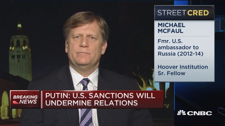 McFaul: Putin putting his bets on Trump