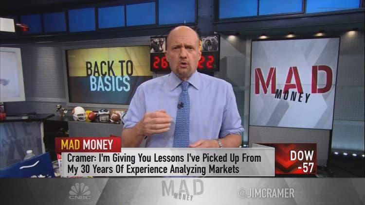 Jim Cramer's technique for home-gamers to combat stock market volatility