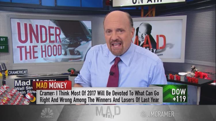 Cramer says Congress could be the culprit to end the stock market rally in 2017
