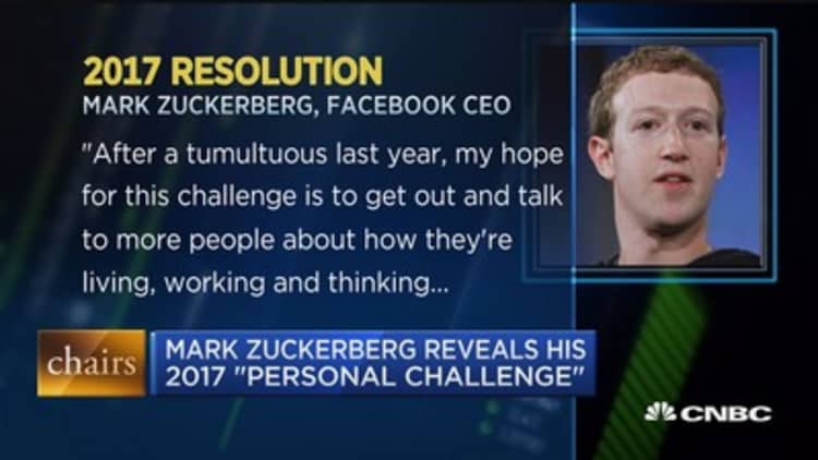 Executive Edge: Zuckerberg's 2017 resolution
