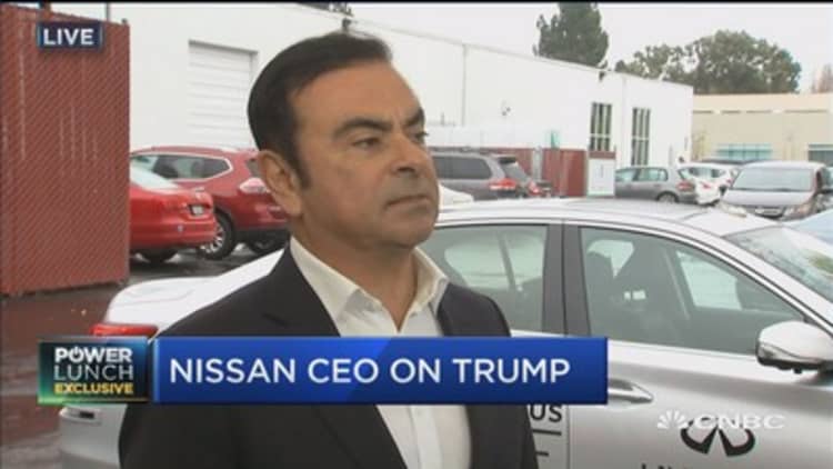 Ghosn: All automakers are listening