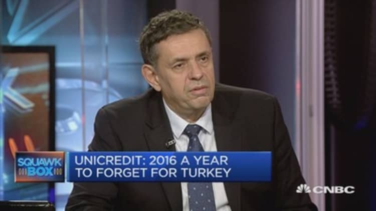 2016 is a year to forget for Turkey: UniCredit