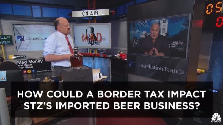 Cramer’s exec cut: Trump border tax doesn’t scare this Mexican brewer