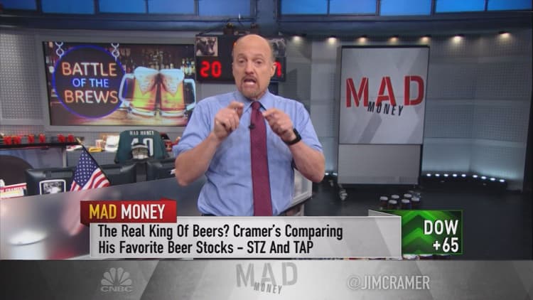 Cramer's top Mexican beer stock to play if Trump imposes a tariff on Mexican imports