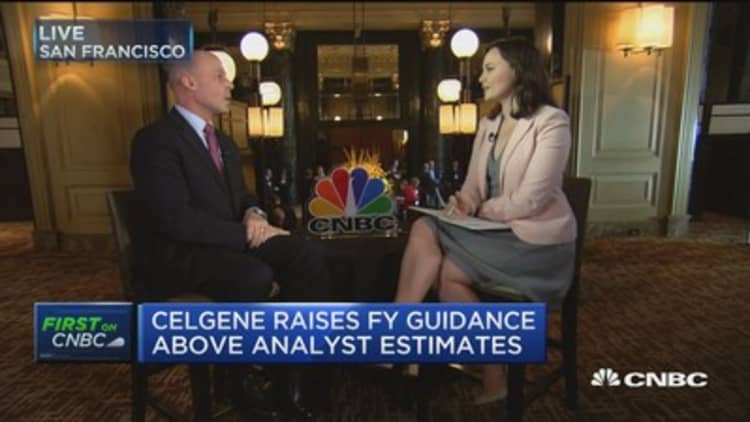 Celgene CEO: Would love to meet with President-elect Trump