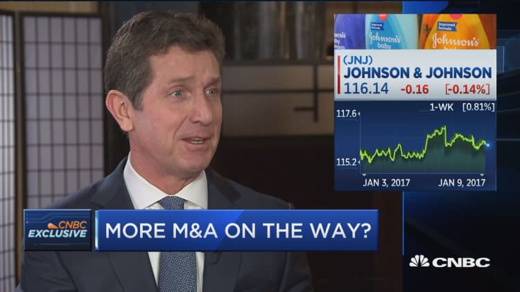 J&J CEO: Pleased with performance, but far from satisfied
