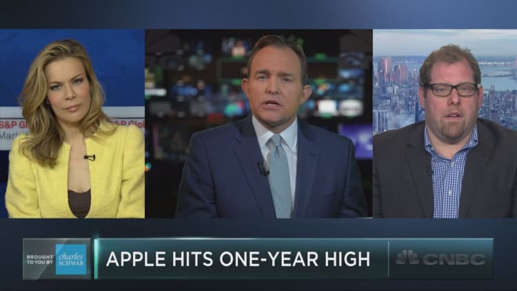 Apple hits one-year high – here’s why it could keep rising