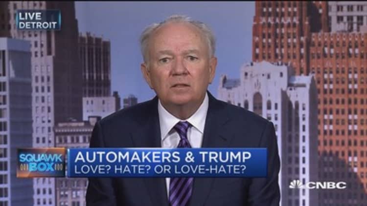 Automakers eye Trump tariff tweets: CEO