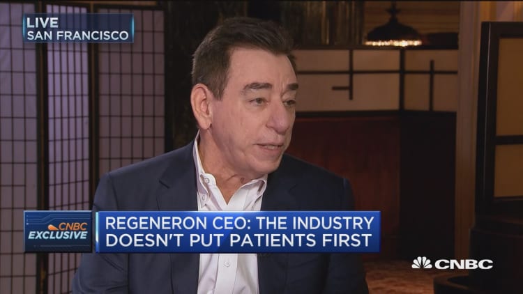 Regeneron CEO: The industry doesn't put patients first