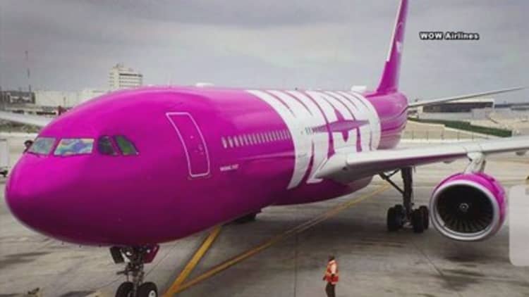 Wow Air sells $69 one-way fares to Europe