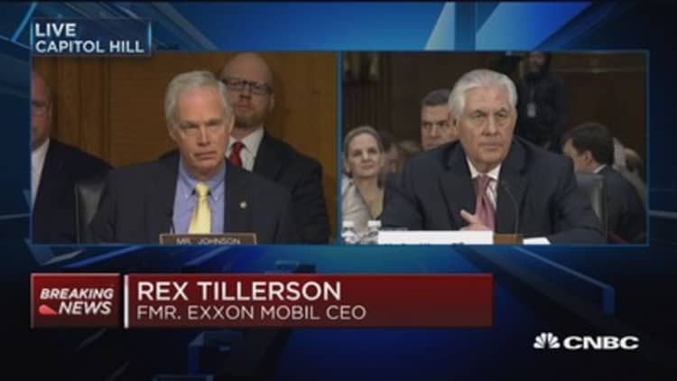 Tillerson: I had no reason to say no to nomination