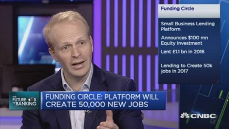 Funding Circle announces $100 million equity investment